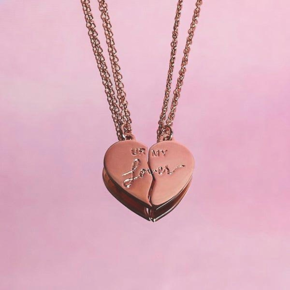 NEW Taylor Swift UR My Lover BFF Necklace Set